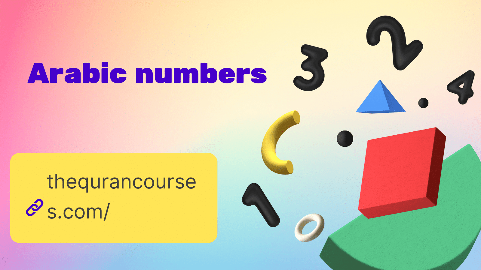 Arabic numbers