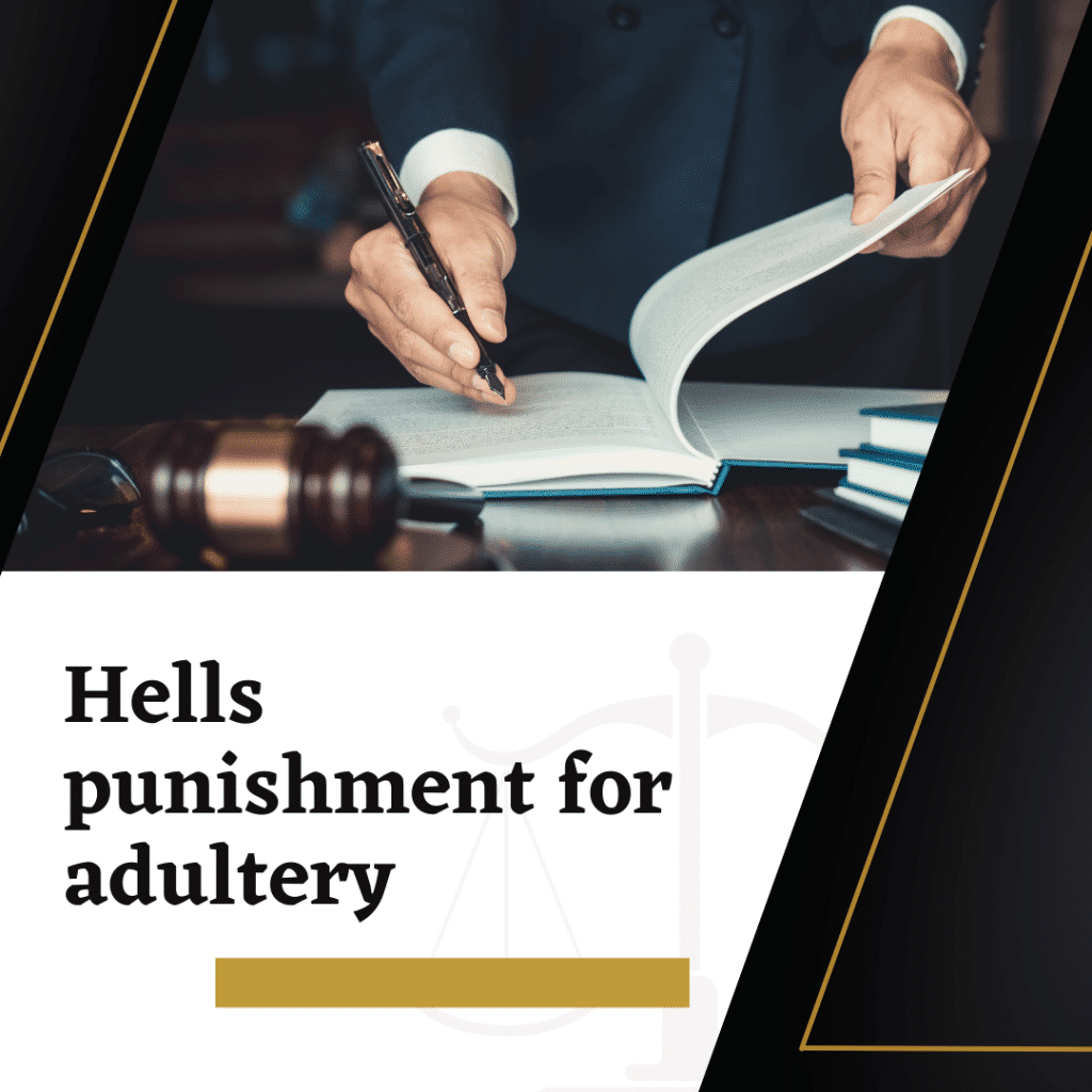Hells punishment for adultery