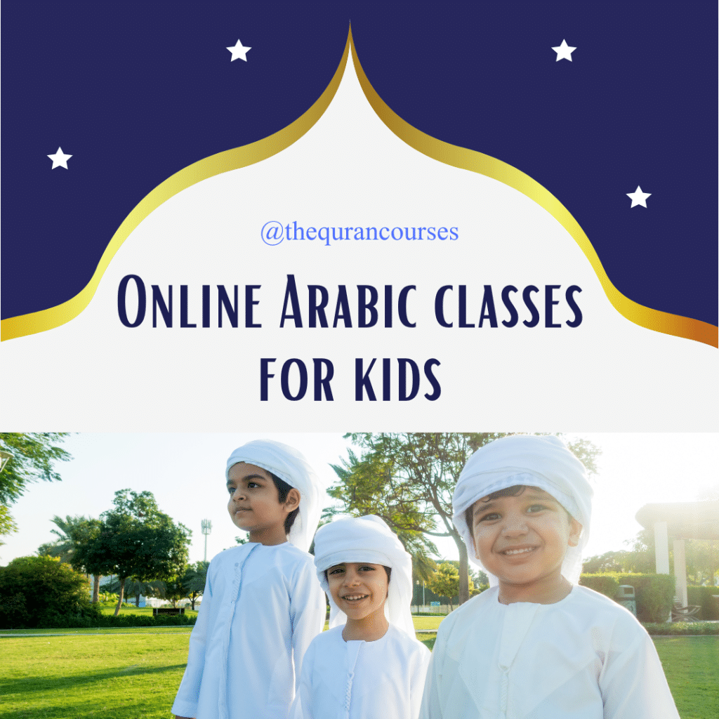 Online Arabic classes for kids