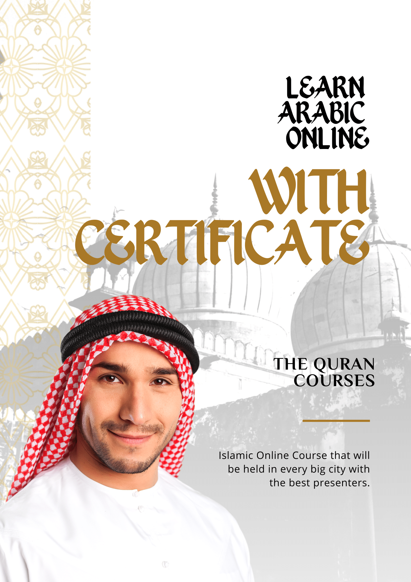 Learn Arabic online with certificate