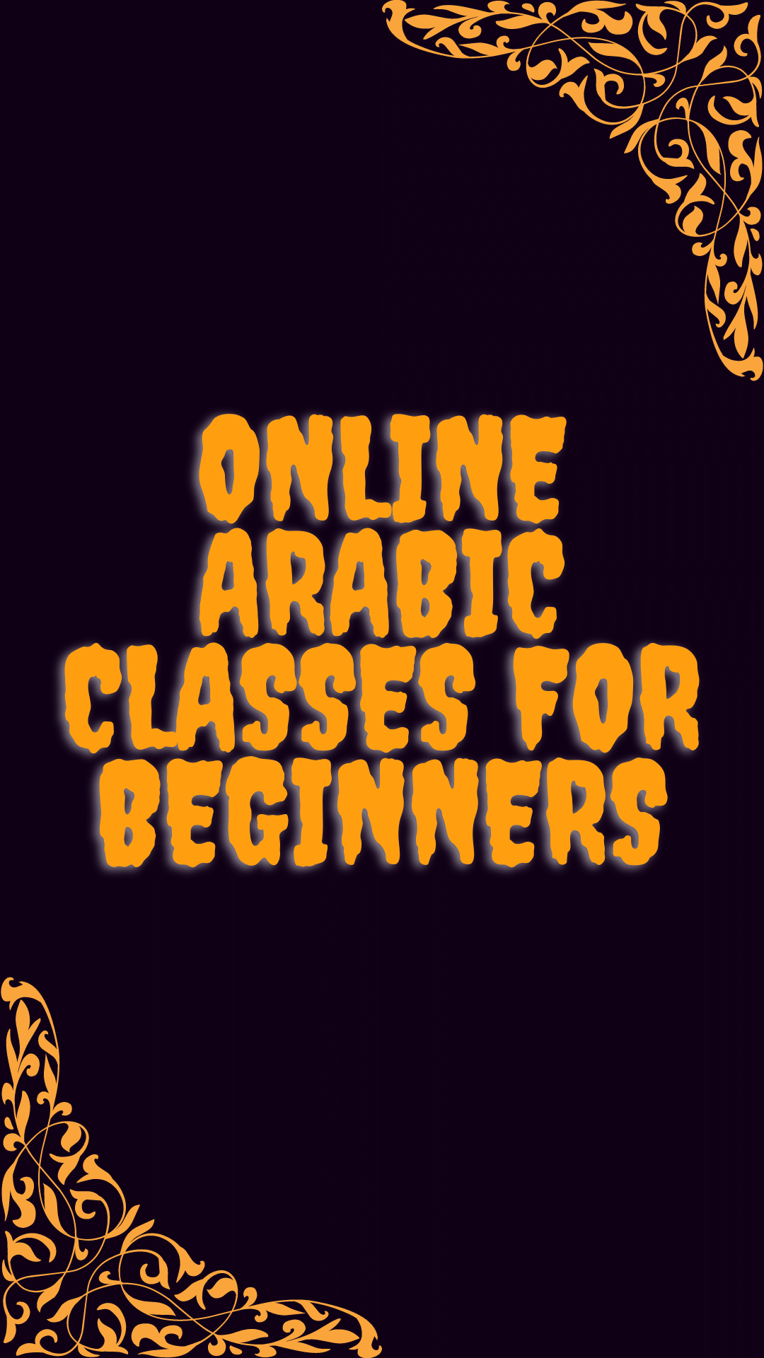 Online Arabic classes for beginners