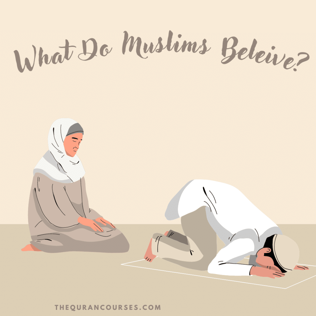 What Do Muslims Beleive? And the 2 Basic branches of Islam
